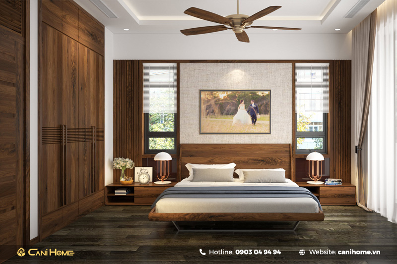 báo giá giường gỗ óc chó