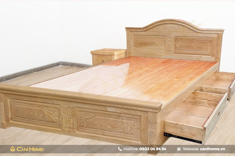 giá thi công giường gỗ sồi giá thi công giường gỗ sồi