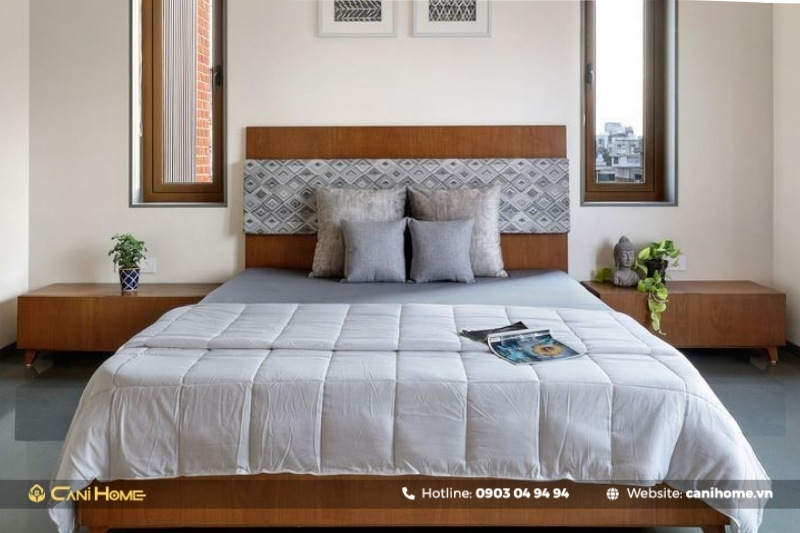 mẫu giường gỗ lát giá rẻ