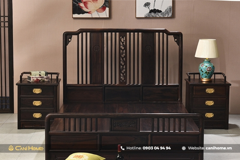 mẫu giường ngủ gỗ mun giá rẻ mẫu giường ngủ gỗ mun giá rẻ