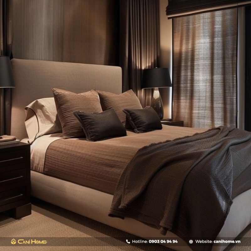 màu sơn phòng ngủ đẹp màu nâu màu sơn phòng ngủ đẹp màu nâu