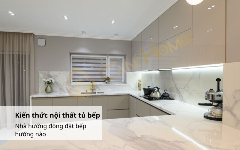 Nhà hướng đông đặt bếp hướng nào