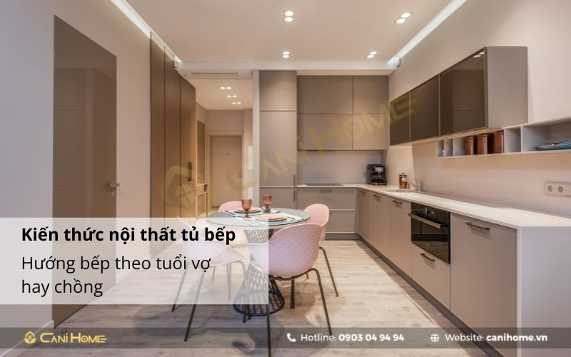hướng bếp theo tuổi vợ hay chồng