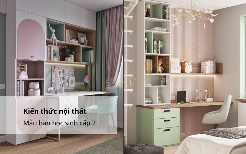 mẫu bàn học sinh cấp 2