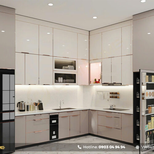 Tủ Bếp Hợp Kim Nhôm