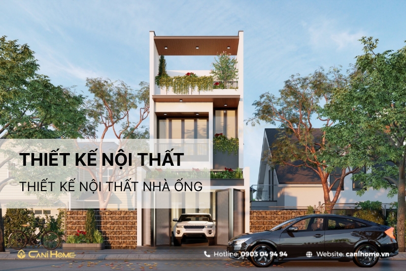 thiết kế nội thất nhà ống