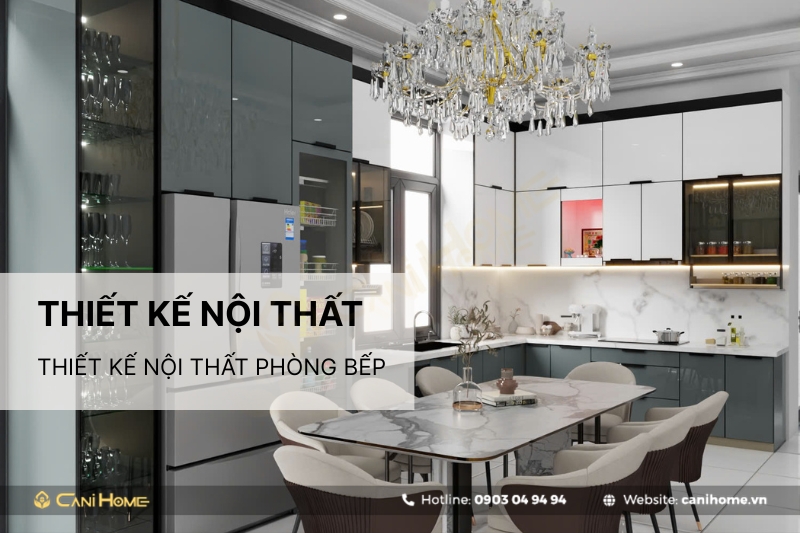 thiết kế nội thất phòng bếp