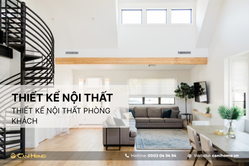 thiết kế nội thất phòng khách